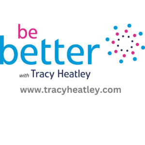Be Better With Tracy Heatley Logo with website address
