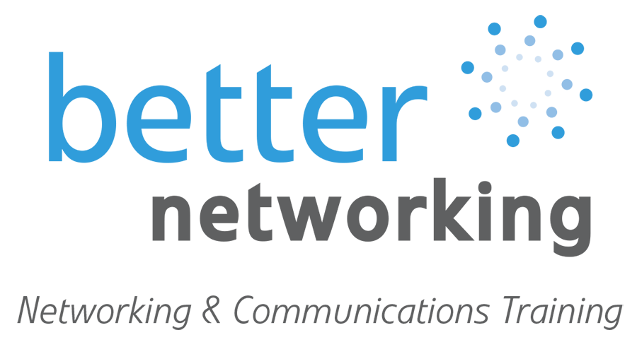Better Networking Logo With Networking & Communications Training Strapline for the Bespoke Business Networking Training service