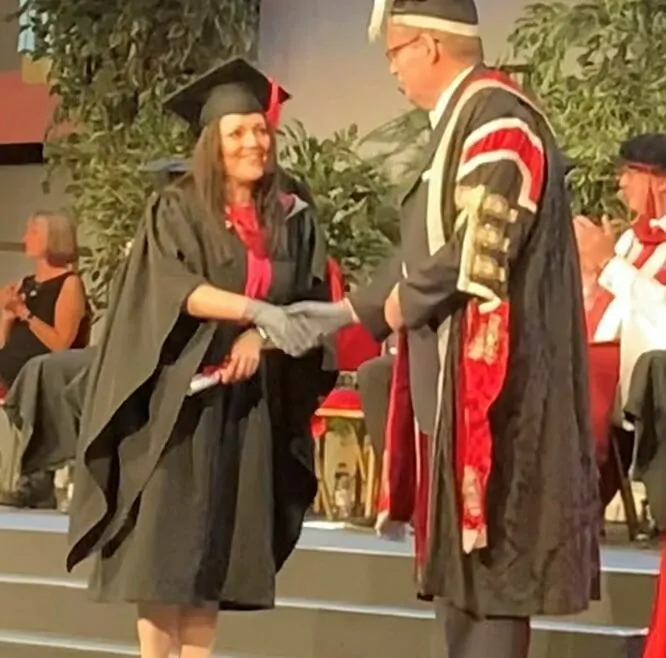 Tracy Heatley’s MBA Graduation