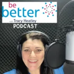 Tracy recording her 7 Essential Ways To Make The Most Of Your Marketing Budget