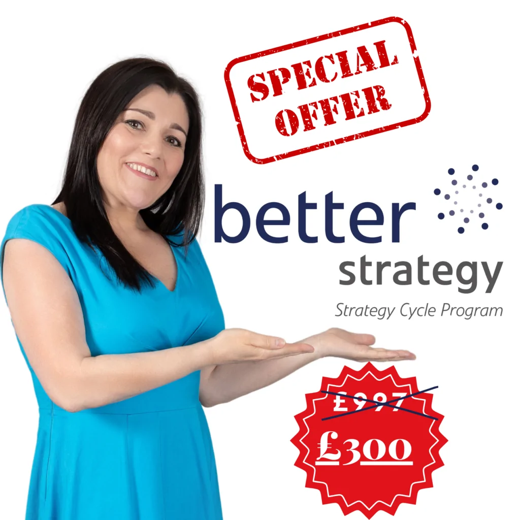 Group Mentoring Program Strategy Cycle Sprint Special offer showing at a reduced rate from £997 to £300.