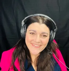 Tracy Heatley recording, The foundations of small business marketing strategy podcast episode